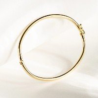 Pulseira Bracelete Fecho Click Banho Ouro 18k