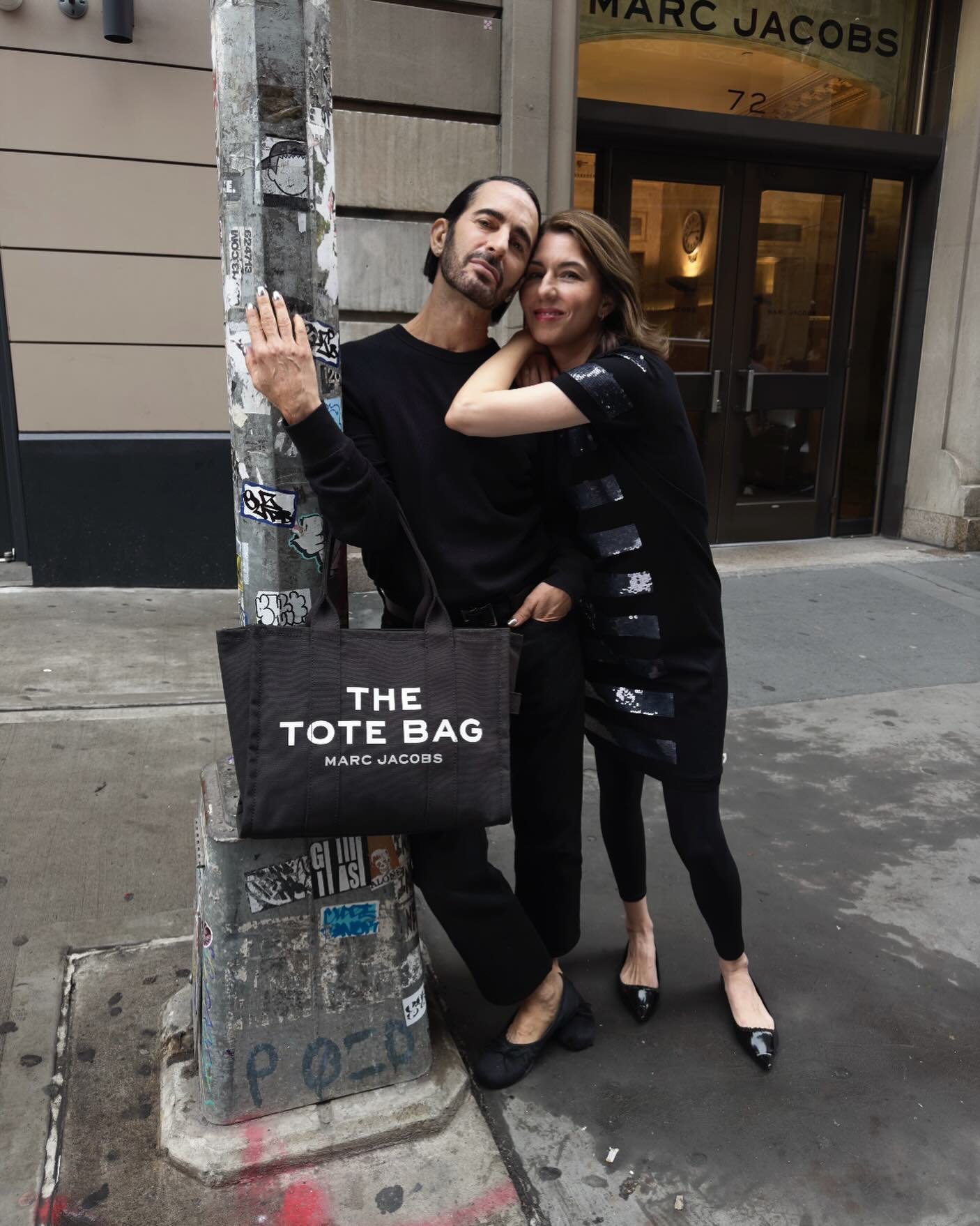 Marc Jacobs e Sofia Coppola - Marc Jacobs - Marc Jacobs - Verão - Nova York - https://stealthelook.com.br