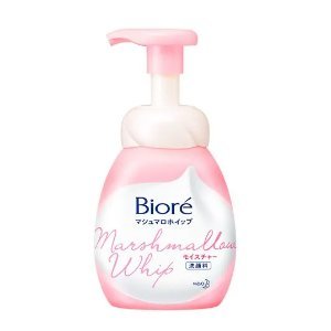 Sabonete Líquido Facial Bioré - Marshmallow Whip Moisture - 150Ml