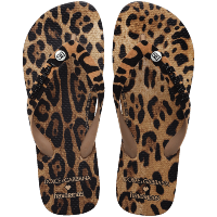 Chinelo Havaianas Dolce&Gabbana Leopard