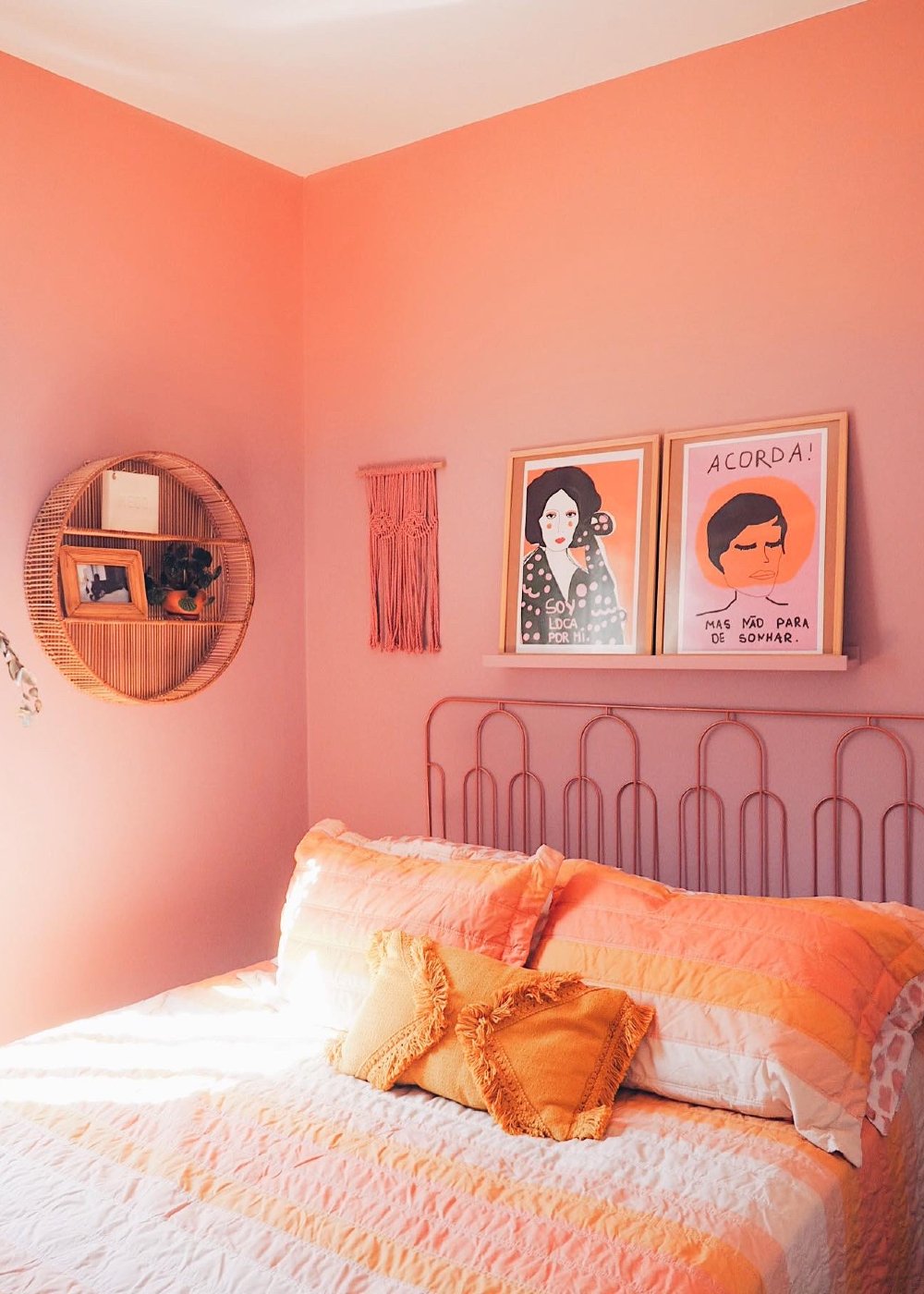 Quarto - casa maximalista - Amanda Britto - Steal The Home - decoração  - https://stealthelook.com.br