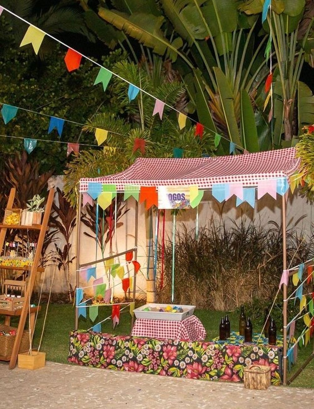 Barraca de festa - decoração - decoração de festa junina - inverno - São João - https://stealthelook.com.br