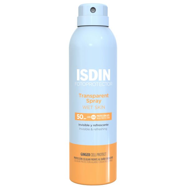 Fotoprotector ISDIN Transparent Spray Wet Skin SPF 50, SPF 30 - ISDIN - protetor solar - Verão - Brasil - https://stealthelook.com.br