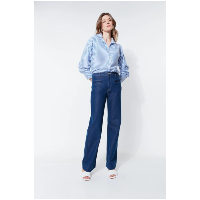 Calça Blue Jeans Wide Leg - Barcelona