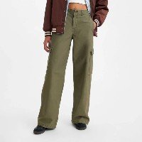 Calça Levi\'s® Baggy Cargo Verde Militar