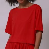 Blusa Básica de Malha Liso