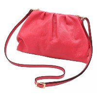 Bolsa Carteira Clutch Feminina Couro Mariart Mini Mari Cor Pink