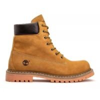 Bota Timberland Feminina Em Couro Yellow Boot 6 Premium.