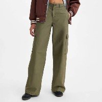 Calça Levi\'s® Baggy Cargo Verde Militar