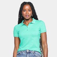 Camisa Polo Hering Feminina - Verde