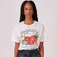 Camiseta T-shirt Organic Morango