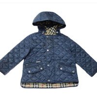 Casaco Burberry Azul Marinho Infantil