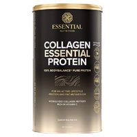 Suplemento Essential Nutrition Premium Collagen Essential Protein sabor bau