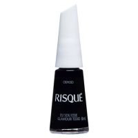 Esmalte Risqué Preto Cremoso Eu Sou Esse Glamour Todo 8ml