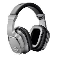 Fone de ouvido over-ear gamer sem fio Basike BA-FON6667 cinza