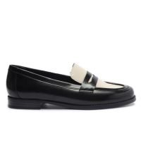 MOCASSIM PRETO E BRANCO NEW BOX BELLA C 30449 0015 0003 ANACAPRI - Preto