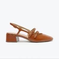 SAPATILHA MARROM ANACAPRI BONÉCA SLINGBACK MILENA