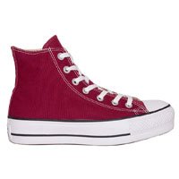 CONVERSE CHUCK TAYLOR ALL STAR LIFT CANVAS BORDO