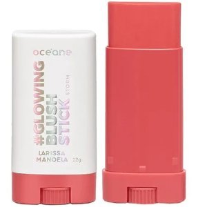 Blush Em Bastão Larissa Manoela By Océane Glowing Blush Stick