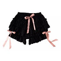 (d) Calças De Abóbora Soltas Vintage Lolita Bloomers Para Me