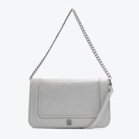 Bolsa Cinza Schutz Shoulder Ellen Couro