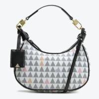 Bolsa Tiracolo Branca Schutz Média Triangle