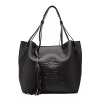 Bolsa Feminina Grande Lisboa Sacola Alice Monteiro Cor Preto