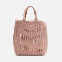 BOLSA TOTE CROCHE NUDE MONACO Z 19523 0019 0004 BRIZZA - Nude