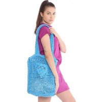 Bolsa Giok Crochê Suzi Feminina - Azul