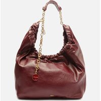 Bolsa Hobo Vermelha Arezzo Couro Olívia Grande