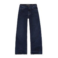 Calça jeans wide leg feminina