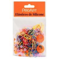 Elasticos de Silicone Proart P Sortido - 200 Un