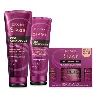 Combo Siàge Pro Cronology: Shampoo 250ml + Condicionador 200ml + Kit Cronog