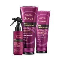 Combo Siàge Pro Cronology: Shampoo 250ml + Condicionador 200ml + Leave In M