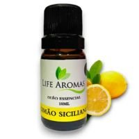 Óleo Essencial de Limão Siciliano Aromatizador Difusor 100% Puro Natural Pr