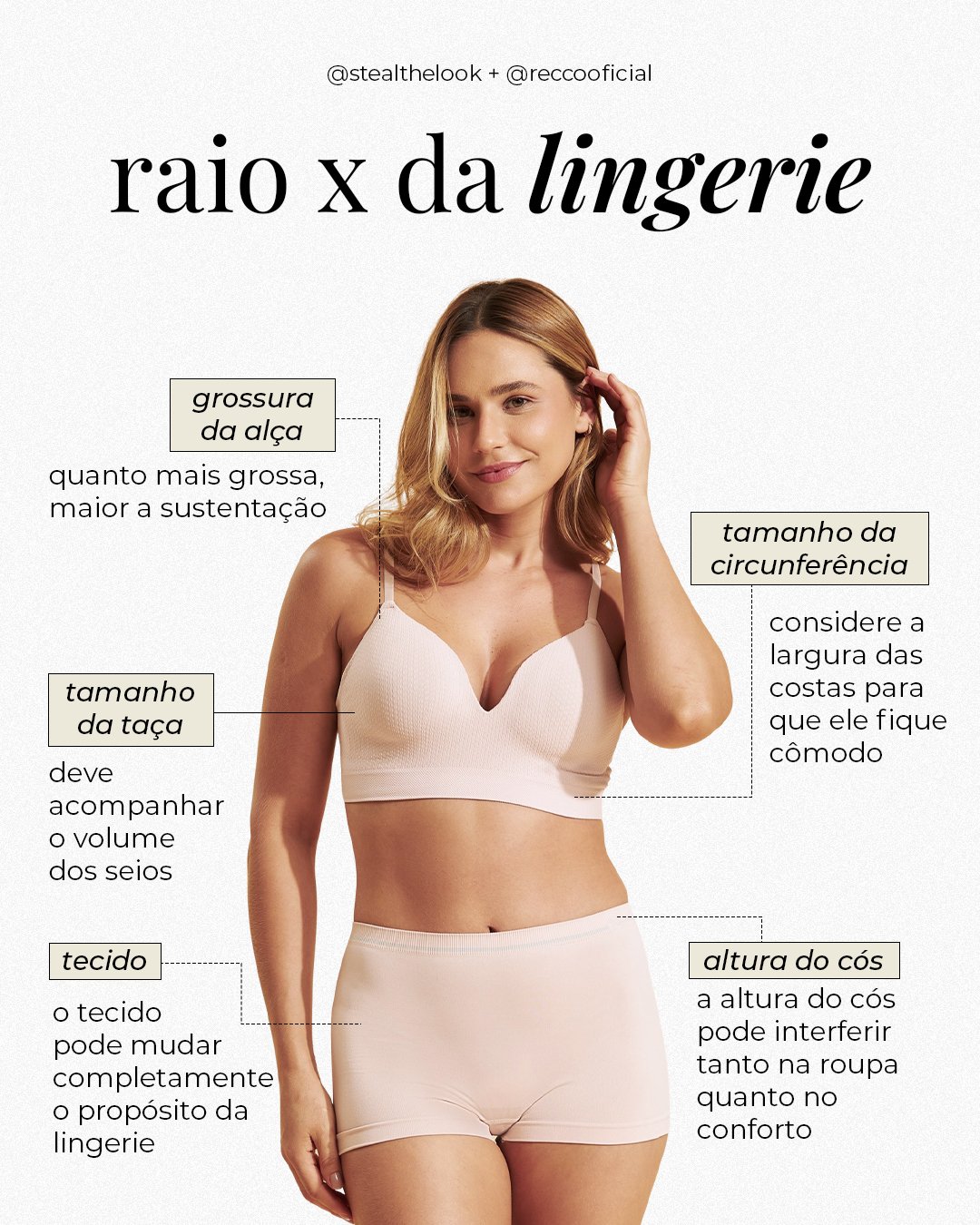 guia de como escolher lingerie sutiã e calcinha plus size