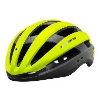 Capacete Ciclismo Bike Mtb High One Wind Aero Regulagem e Led - Verde Limão