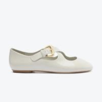 Sapatilha Casual Cinza Schutz Flats Couro