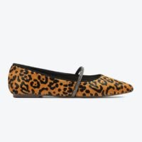 Sapatilha Animal Print Schutz Camurça