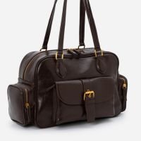 Bolsa Shoulder Grande em Pu com Bolso Frontais e Laterais U