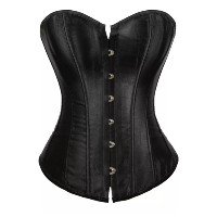 Espartilhos Grebrafan Boned Bustier Top Para Mulheres