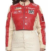 Jaqueta Couro Feminina Racing Moda Gringa Exclusiva Premium