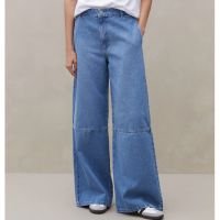 Calça Wide Leg Jeans