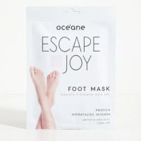 Máscara Hidratante Para Pés com Óleo de Coco - Foot Mask 1 Par