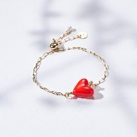 PULSEIRA CORAÇÃO VERMELHO