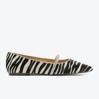 Sapatilha Animal Print Schutz Camurça Zebra