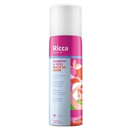 Ricca Maçã do Amor Shampoo a seco - 50ml