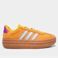 Tênis Adidas VL Court Bold Feminino - Laranja+Azul