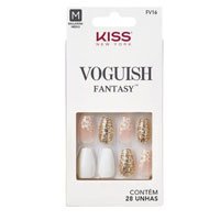 Unhas Postiças Kiss Ny Voguish Fantasy Beach Vibes Bailarina