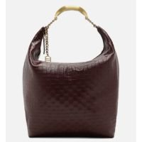 Bolsa Hobo Vermelha Arezzo Couro Tressê Grande Silvia Braz